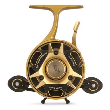 13 FISHING - Freefall Carbon - Ice Fishing Reel - 10th Anniversary  TrickShop Edition